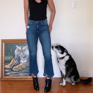 Frame Denim Le Crop Mini Boot Jeans